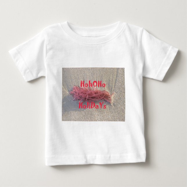Camiseta De Bebé Hohoho Holidays from the Beach T-Shirt (Anverso)