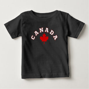 Camiseta De Bebé hoja de arce de Canadá