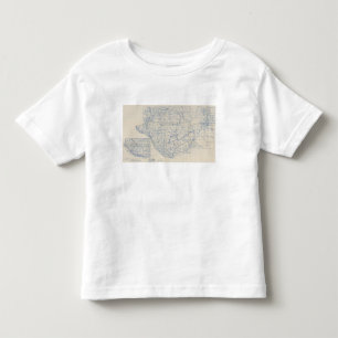 Camiseta De Bebé Hoja de ruta para bicicletas de Wisconsin 6