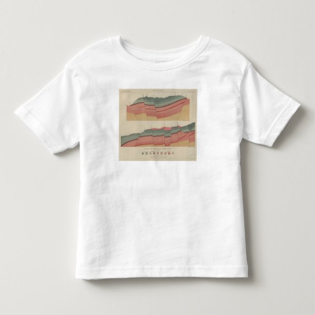 Camiseta De Bebé Hoja del distrito de mina del parque de (Anverso)