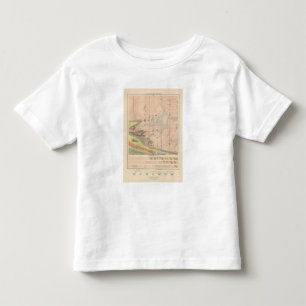 Camiseta De Bebé Hoja detallada XVIII de la geología