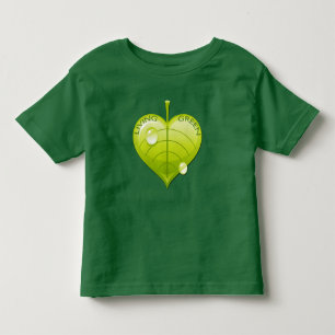CAMISETA DE BEBÉ HOJA VERDE VIVA