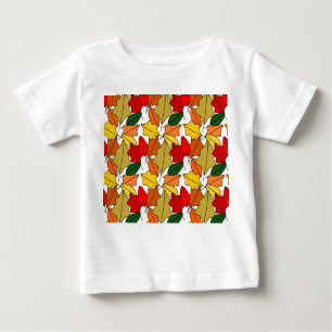 Camiseta De Bebé Hojas