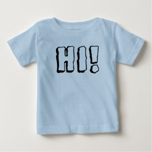 Camiseta De Bebé Hola