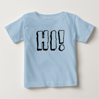 Camiseta De Bebé Hola
