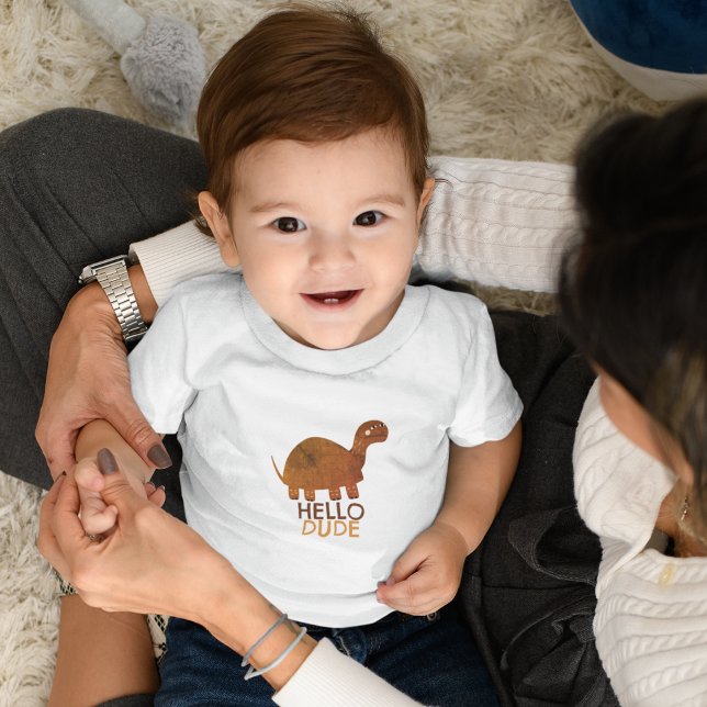 Camiseta De Bebé Hola. (Subido por el creador)