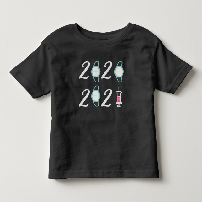 Camiseta De Bebé Hola 2021 Adiós 2020 - Finalmente ha terminado (Anverso)