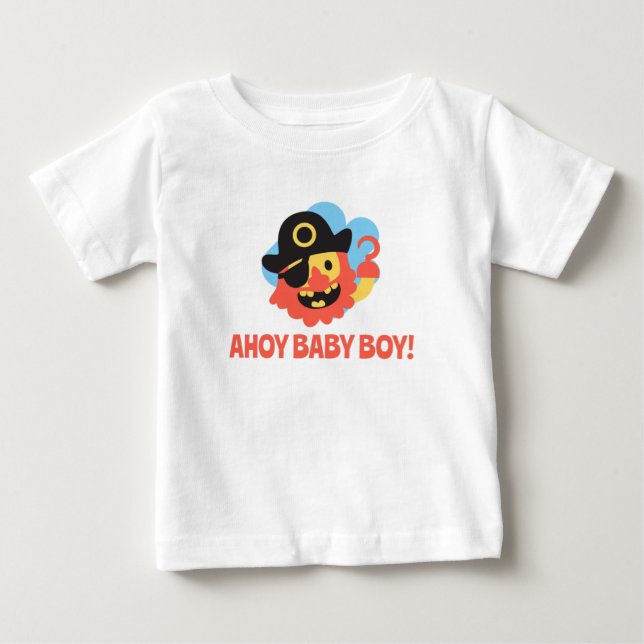 Camiseta De Bebé Hola Bebé Niño (Anverso)