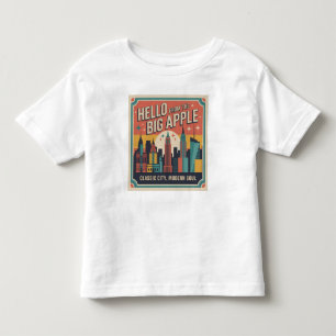 Camiseta De Bebé Hola desde la Gran Manzana Nueva York