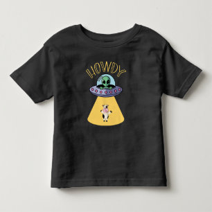Camiseta De Bebé Hola, Gráfico Divertido de OVNI