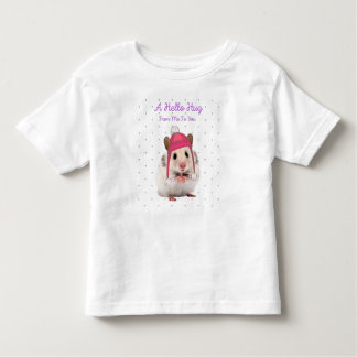 Camiseta De Bebé Hola Hug Hamster
