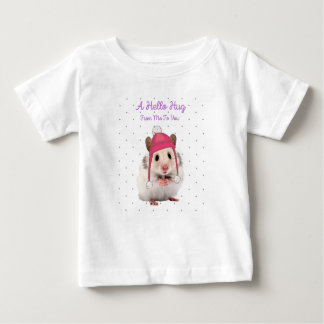 Camiseta De Bebé Hola Hug Hamster