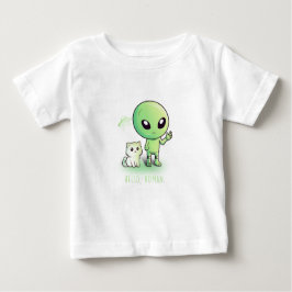 Camiseta De Bebé Hola Humano