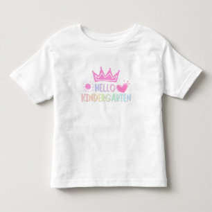 Camiseta De Bebé Hola Kindergarten Shirt
