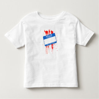 Camiseta De Bebé Hola, Mi Nombre Es... Niños Toddler T-Shirt