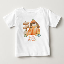 Camiseta De Bebé Hola otoño