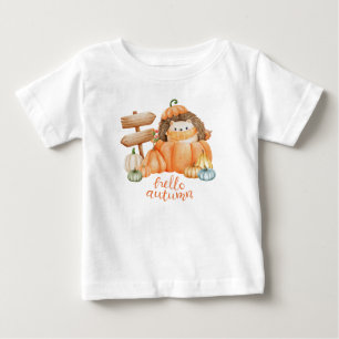 Camiseta De Bebé Hola otoño