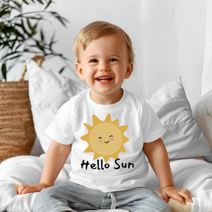 Camiseta De Bebé Hola sol