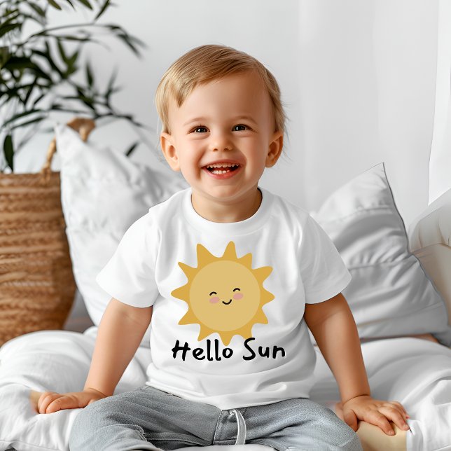Camiseta De Bebé Hola sol (Subido por el creador)