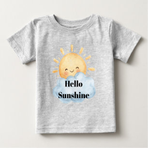 Camiseta De Bebé Hola Sol