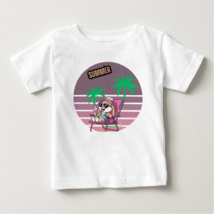 Camiseta De Bebé Hola verano