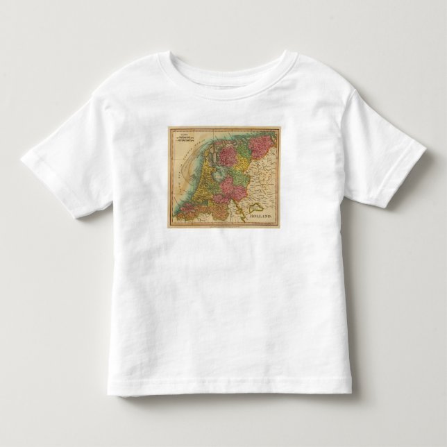 Camiseta De Bebé Holanda 3 (Anverso)