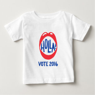 CAMISETA DE BEBÉ HOLLA