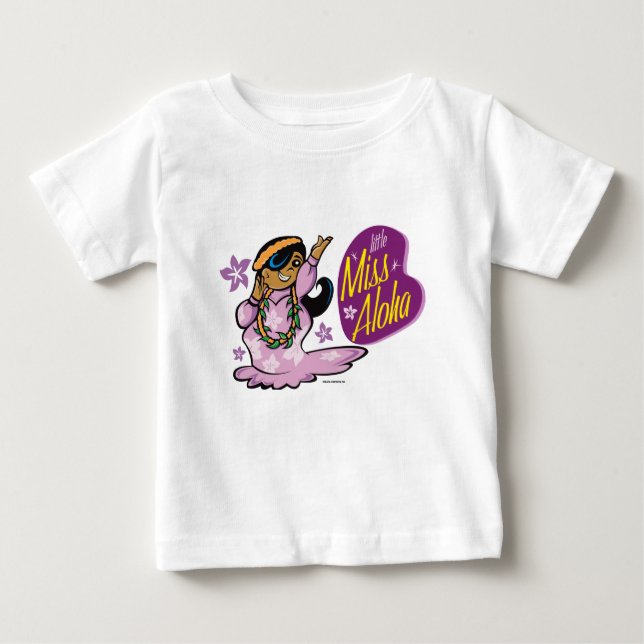 Camiseta De Bebé Holoku Hunny a todo color (Anverso)