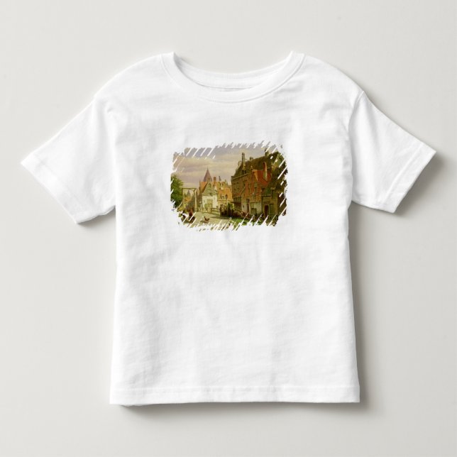 Camiseta De Bebé Hombre con flecha de ruedas (Anverso)