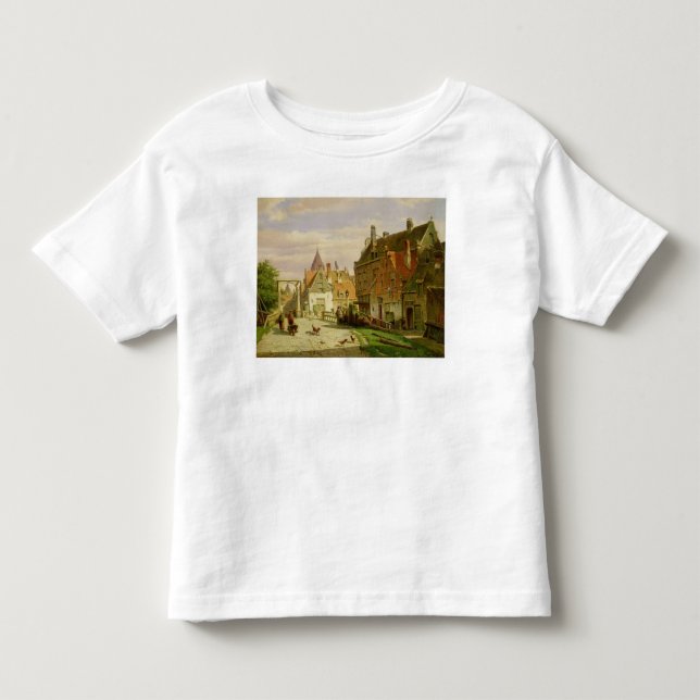 Camiseta De Bebé Hombre con flecha de ruedas (Anverso)