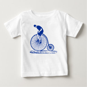 Camiseta De Bebé Hombre con un penny Farthing - Naval