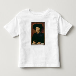Camiseta De Bebé Hombre con un vaso de vino