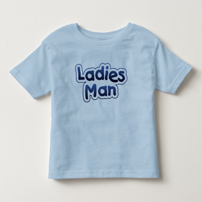 Camiseta De Bebé Hombre de Damas Toddler T-Shirt (Anverso)