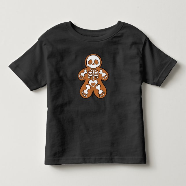 Camiseta De Bebé Hombre de Esqueleto de Jengibre (Anverso)