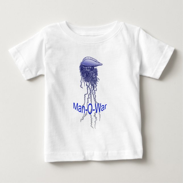Camiseta De Bebé hombre de guerra (Jelly) (Anverso)