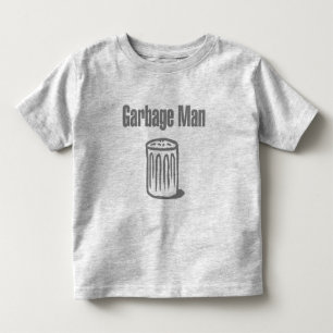 Camiseta De Bebé Hombre de la basura