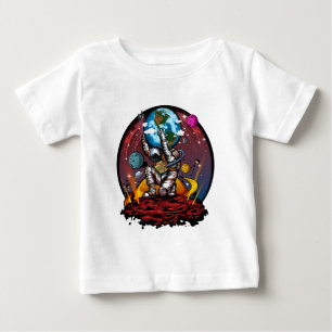 Camiseta De Bebé Hombre del espacio Atlas