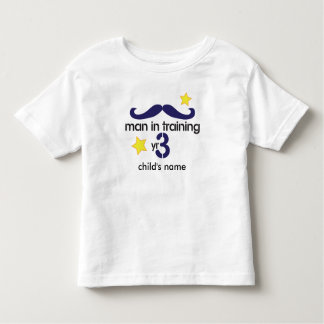 Camiseta De Bebé Hombre en entrenamiento 3er cumpleaños