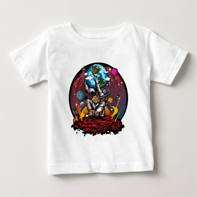 Camiseta De Bebé Hombre Espacial Atlas (Anverso)
