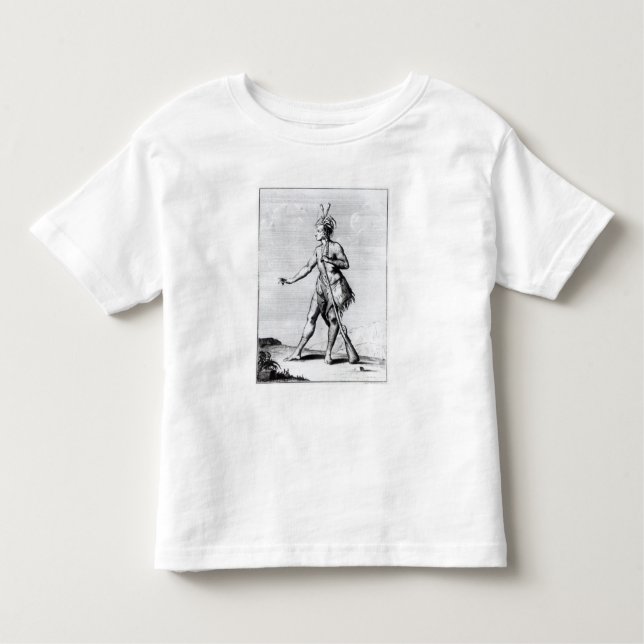 Camiseta De Bebé Hombre iroqués, habitante de Canadá (Anverso)