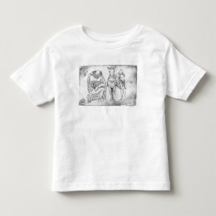 Camiseta De Bebé Hombre sentado, caballero montando su caballo