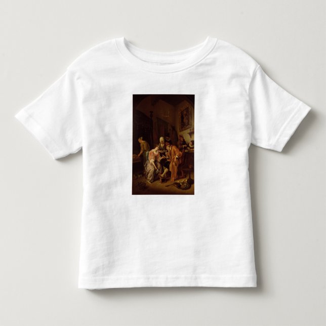 Camiseta De Bebé Hombre viejo enfermo (Anverso)