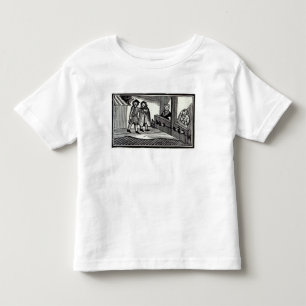 Camiseta De Bebé Hombre y mujer en las acciones