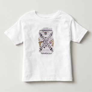 Camiseta De Bebé Hombres aztecas que juegan Patoli