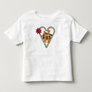 Camiseta De Bebé Hombres de Jengibre de Navidad Fiesta