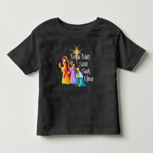 Camiseta De Bebé Hombres Sabios Todavía Lo Buscan Navidades