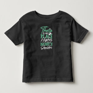 Camiseta De Bebé Hombro de papá - seguro y amado