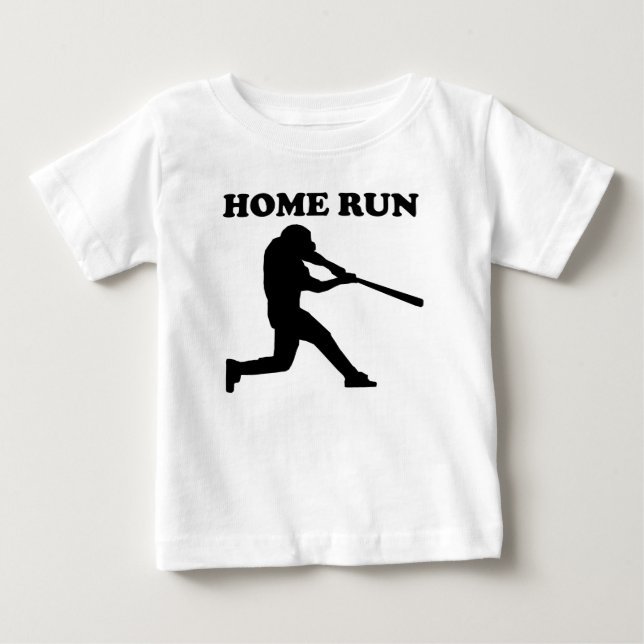 Camiseta De Bebé Home Run (Anverso)