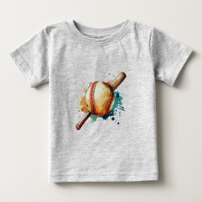 Camiseta De Bebé Home Run Hues (Anverso)