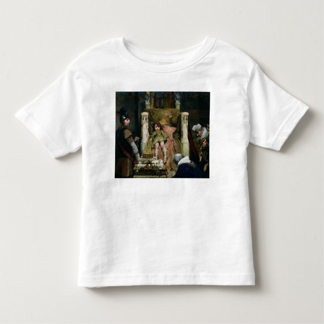 Camiseta De Bebé Homenaje a Clovis II (Anverso)